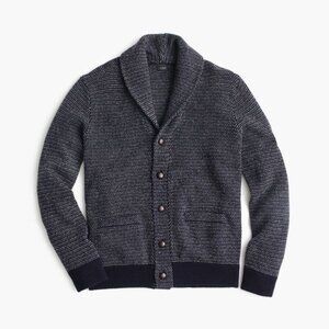 J.Crew Lambswool Cardigan - Navy - Sz Small
